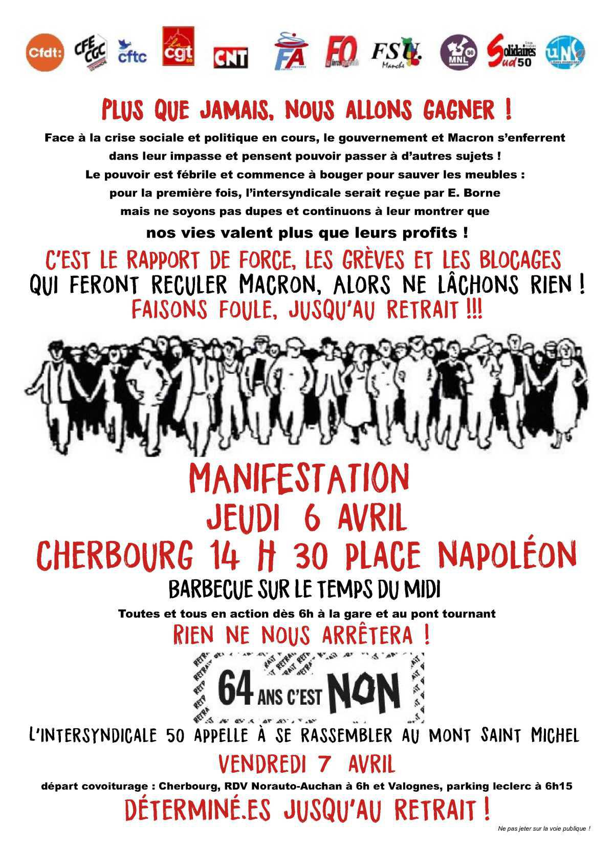 Mobilisation 6 avril