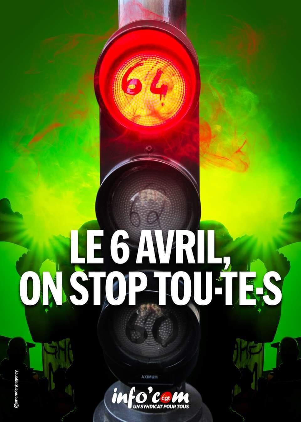 Mobilisation 6 avril Mobilisation 6 avril