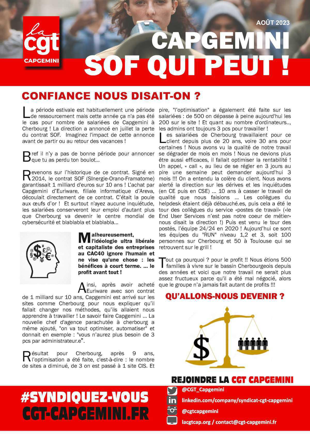 rassemblement CAPGEMINI  rassemblement CAPGEMINI