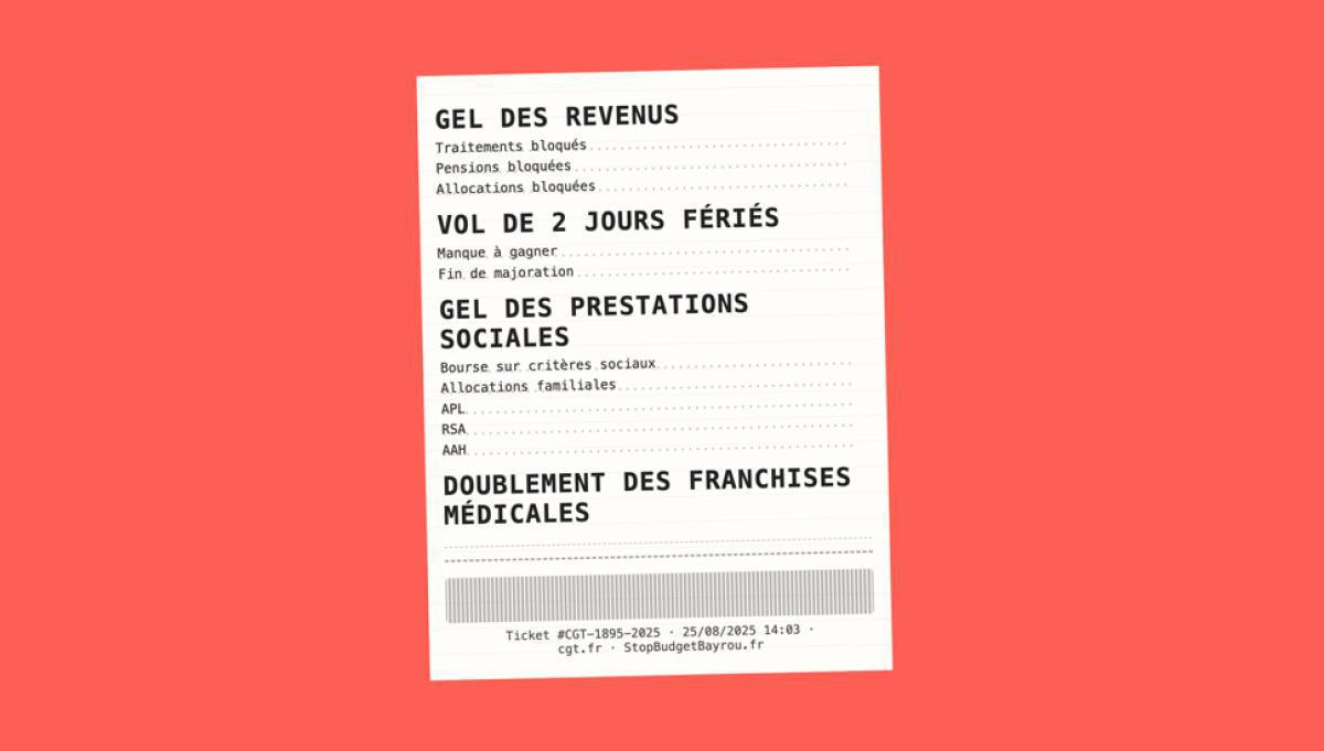 10 et 18 septembre : Justice sociale !