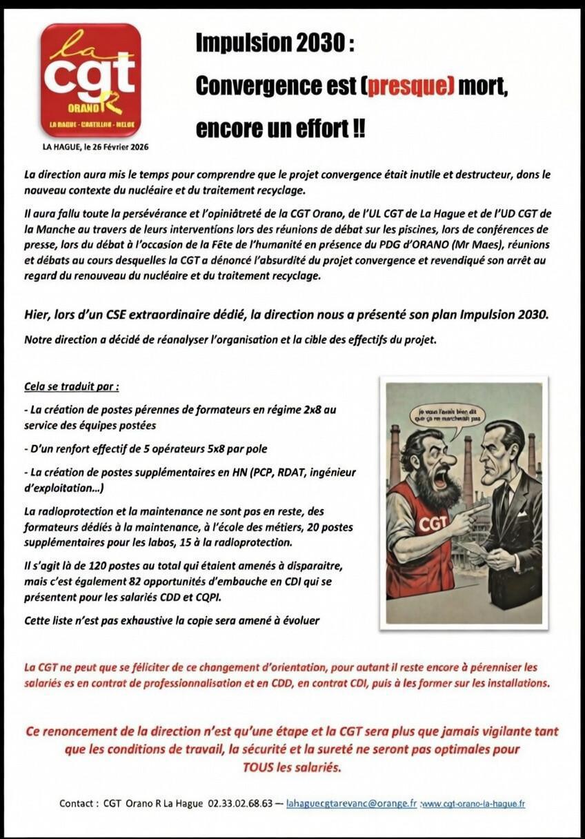 Impulsion: convergence est (presque) mort, encore un effort 