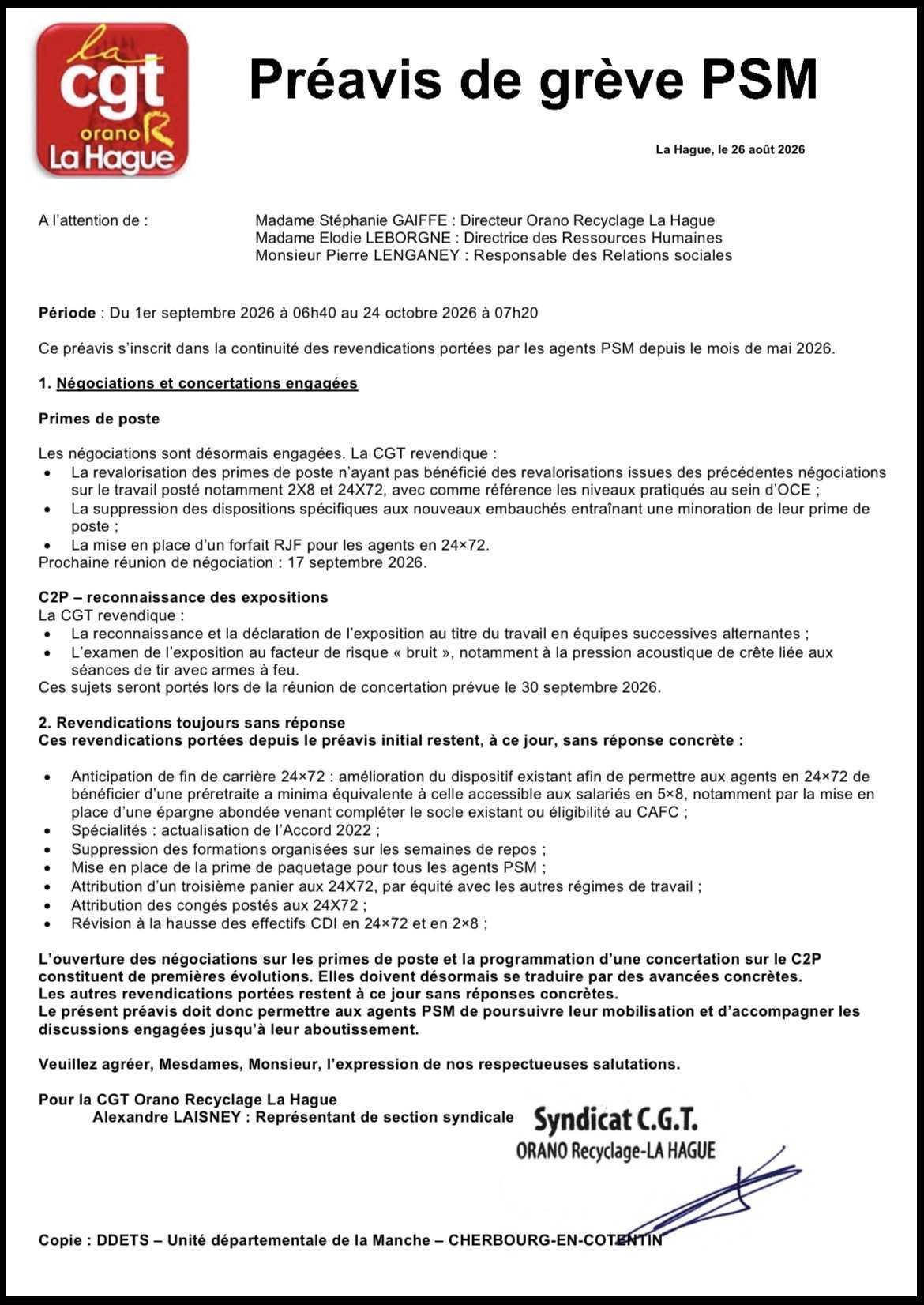 Psm des réponses très attendues 