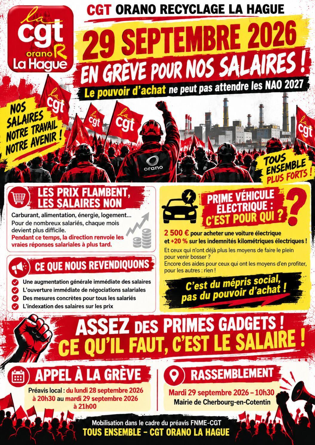 29/09 Manifestation pouvoir d’achat et salaire 