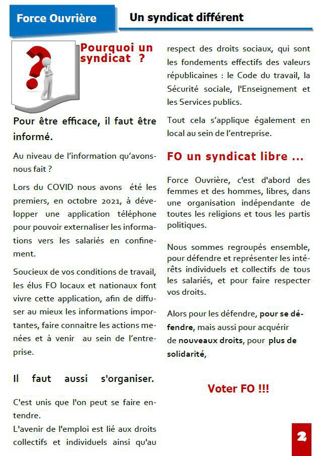 La Gazette FO N°3 - Spécial Elections - Avril 2023