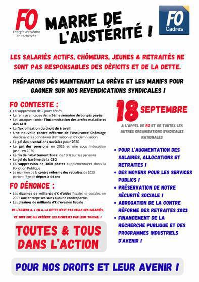 Demain, Je peux pas j'ai grève !!!