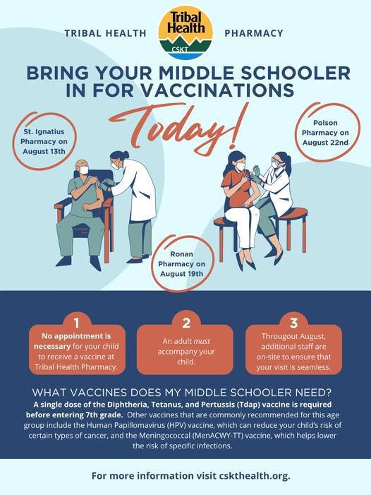 Middle School Vaccines