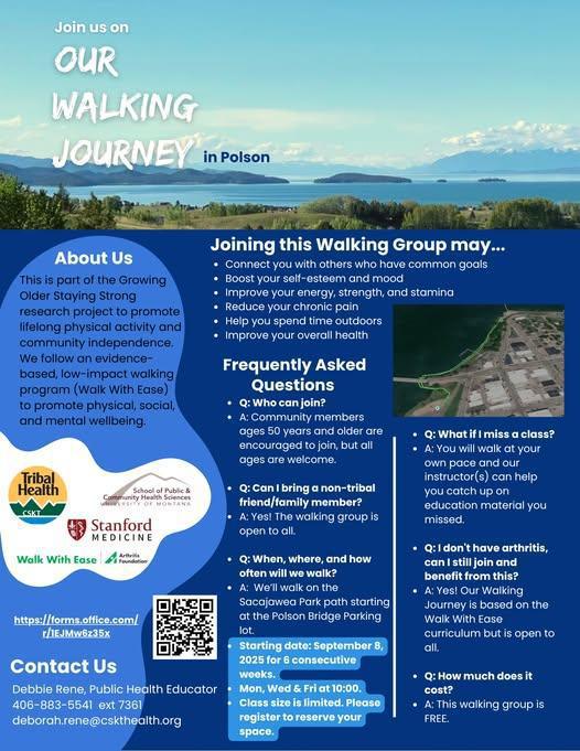 Our Walking Journey in Polson