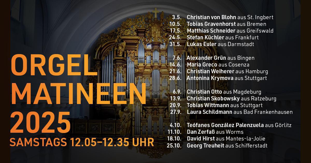 Orgelmatinee im Dom 