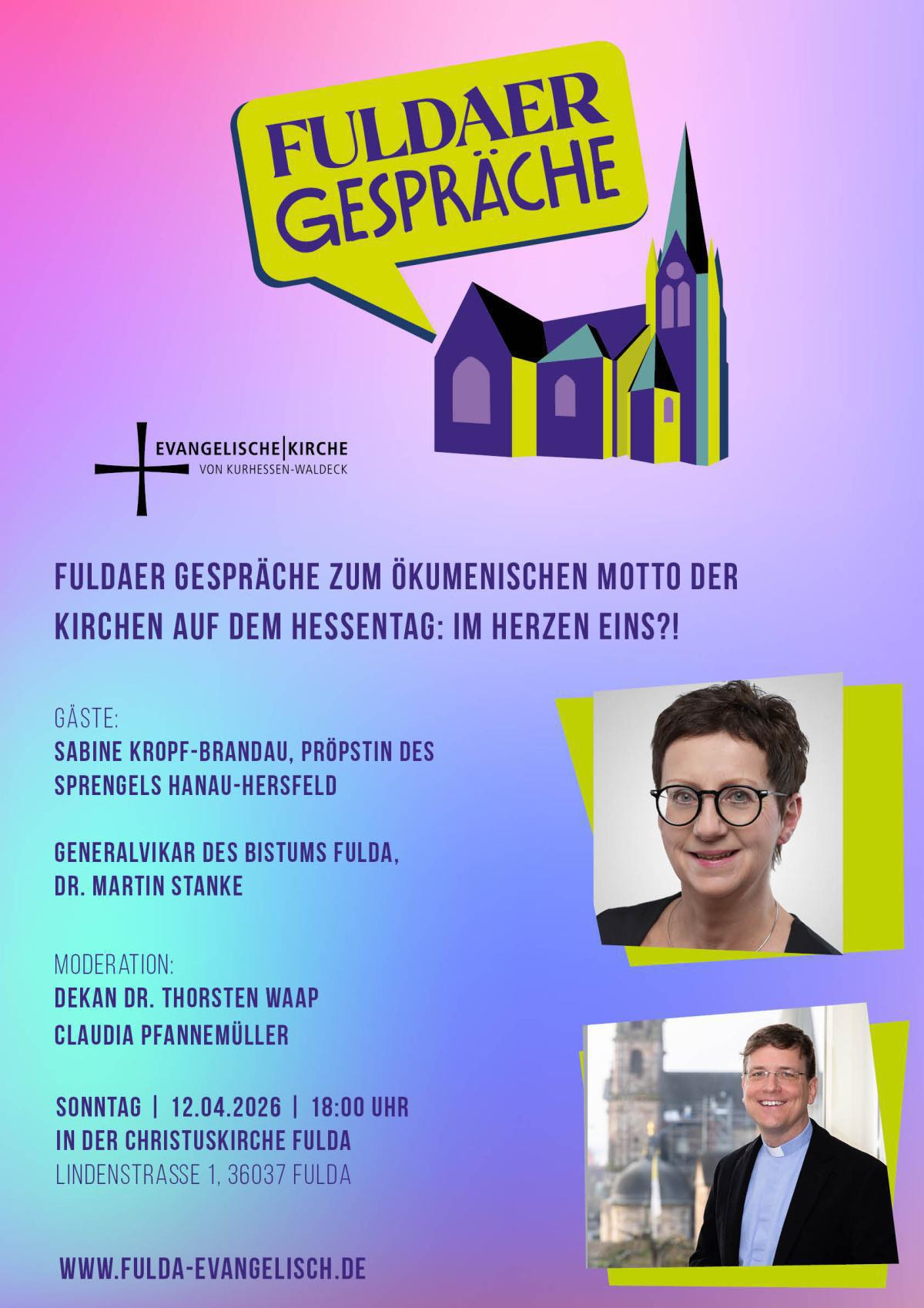 Fuldaer Gespräche zum ökumenischen Motto