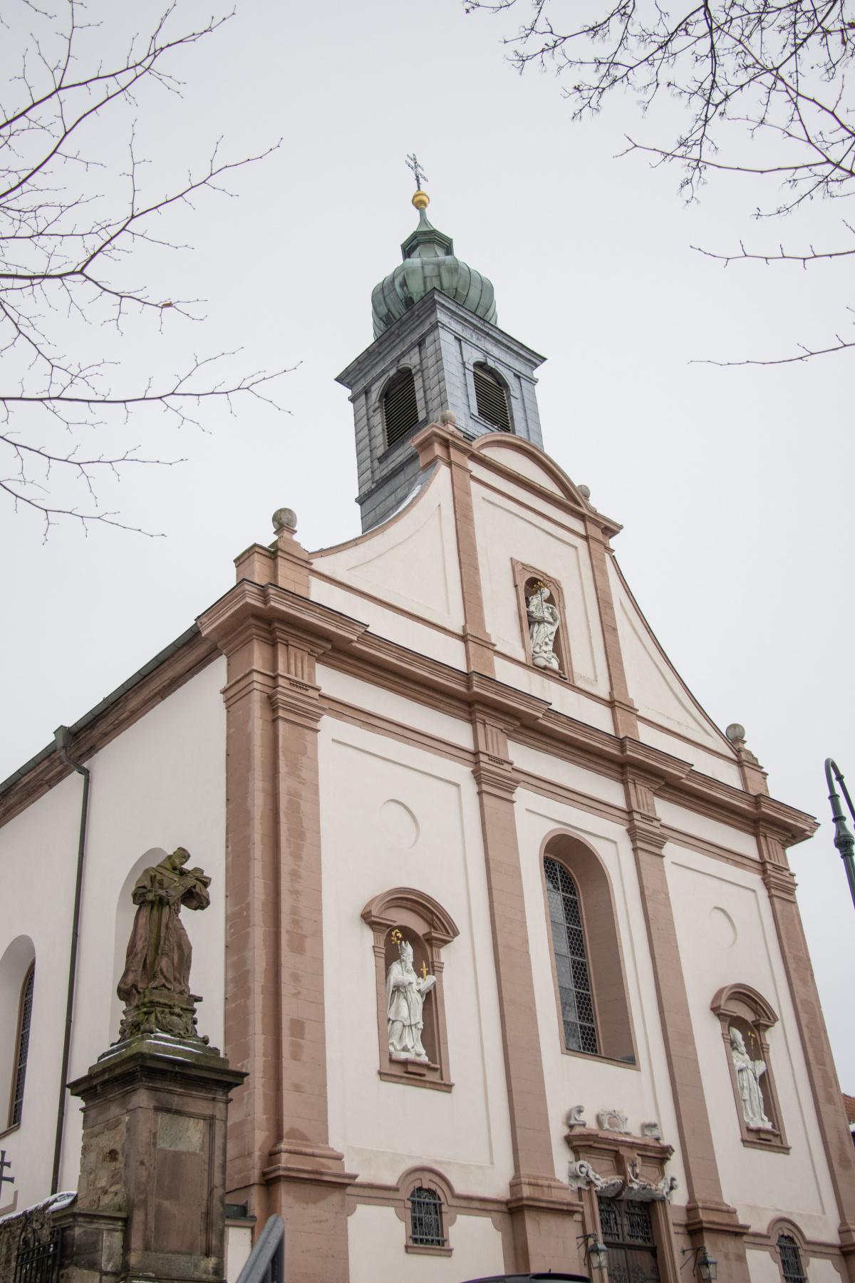Jugendkreuzweg von der Klosterkirche Frauenberg zum Kalvarienberg