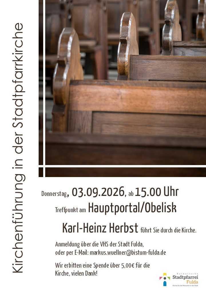 Kirchenführung Stadtpfarrkirche