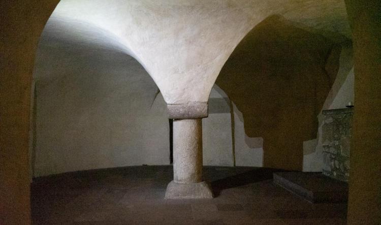 Krypta und Christus-Säule