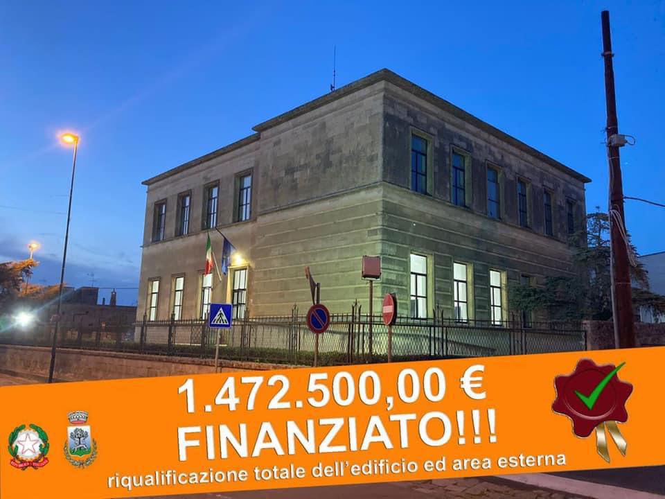 Finanziamento ministeriale da 1.472.500,00 € per la completa riqualificazione del Polo delle Arti e della Cultura