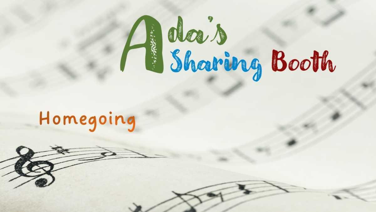 Rev. Ada | PASTOR’S CORNER | Homegoing Rev. Ada | PASTOR’S CORNER | Homegoing