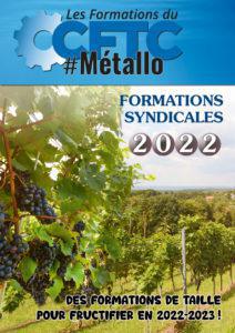 LES FORMATIONS SYNDICALES 2022