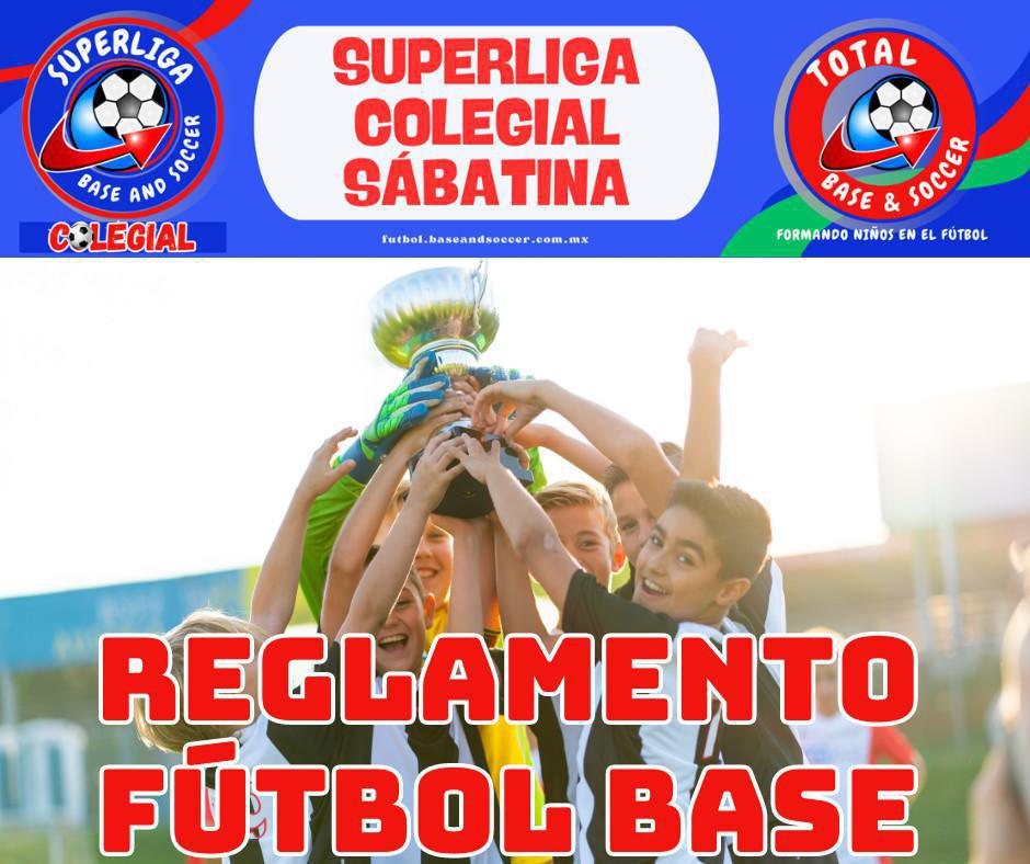 Reglamento de fútbol base 2025