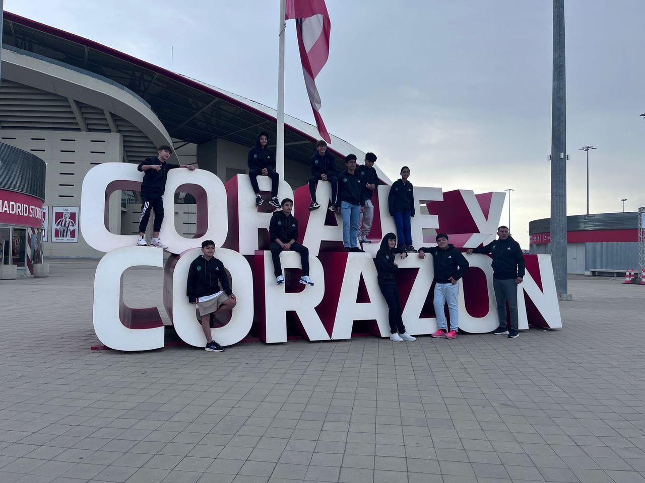 Visitando el estadio Metropolitano