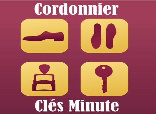 CORDONNERIE _ CLES MINUTES