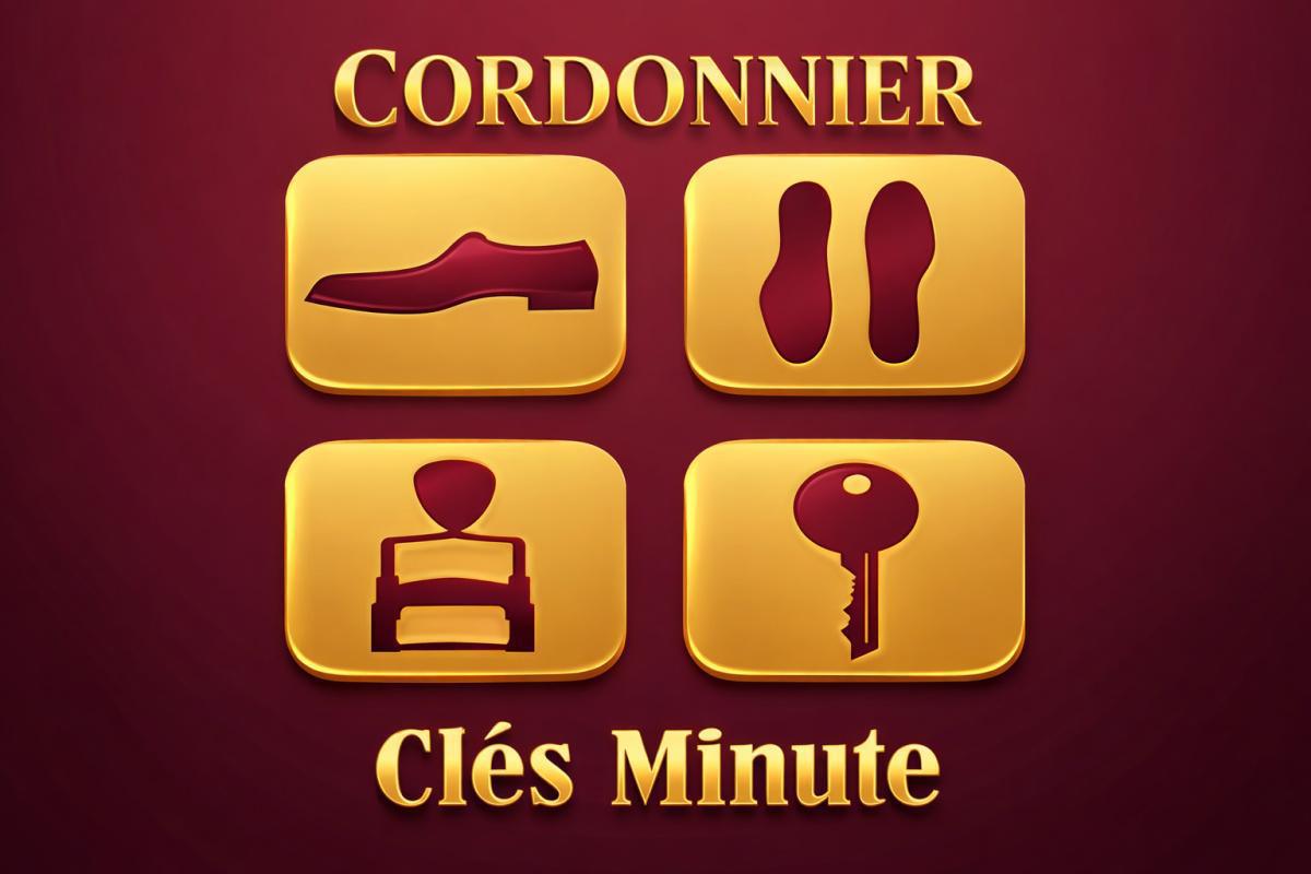 CORDONNERIE _ CLES MINUTES