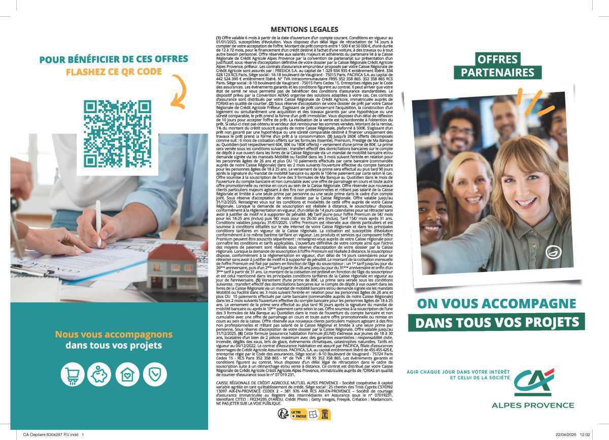 BOX 1 : CREDIT AGRICOLE