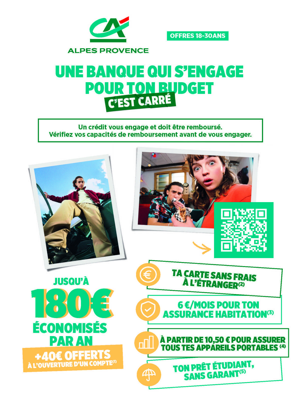 BOX 1 : CREDIT AGRICOLE