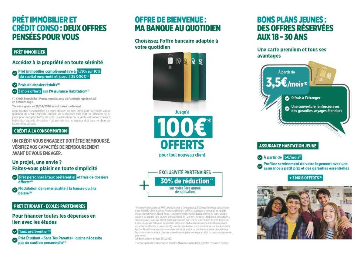 BOX 1 : CREDIT AGRICOLE