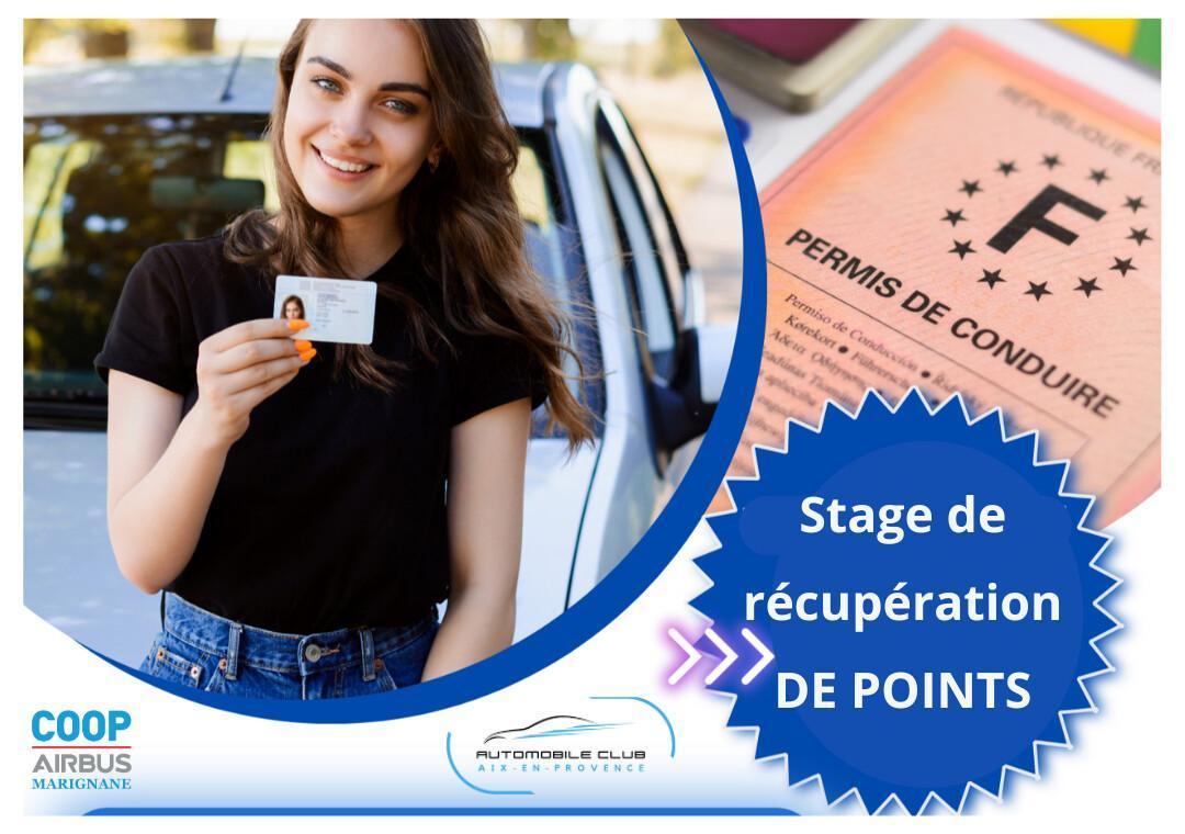 STAGE DE RECUPERATION DE POINTS STAGE DE RECUPERATION DE POINTS