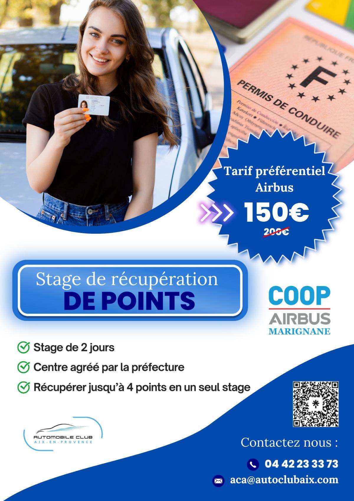 STAGE DE RECUPERATION DE POINTS STAGE DE RECUPERATION DE POINTS