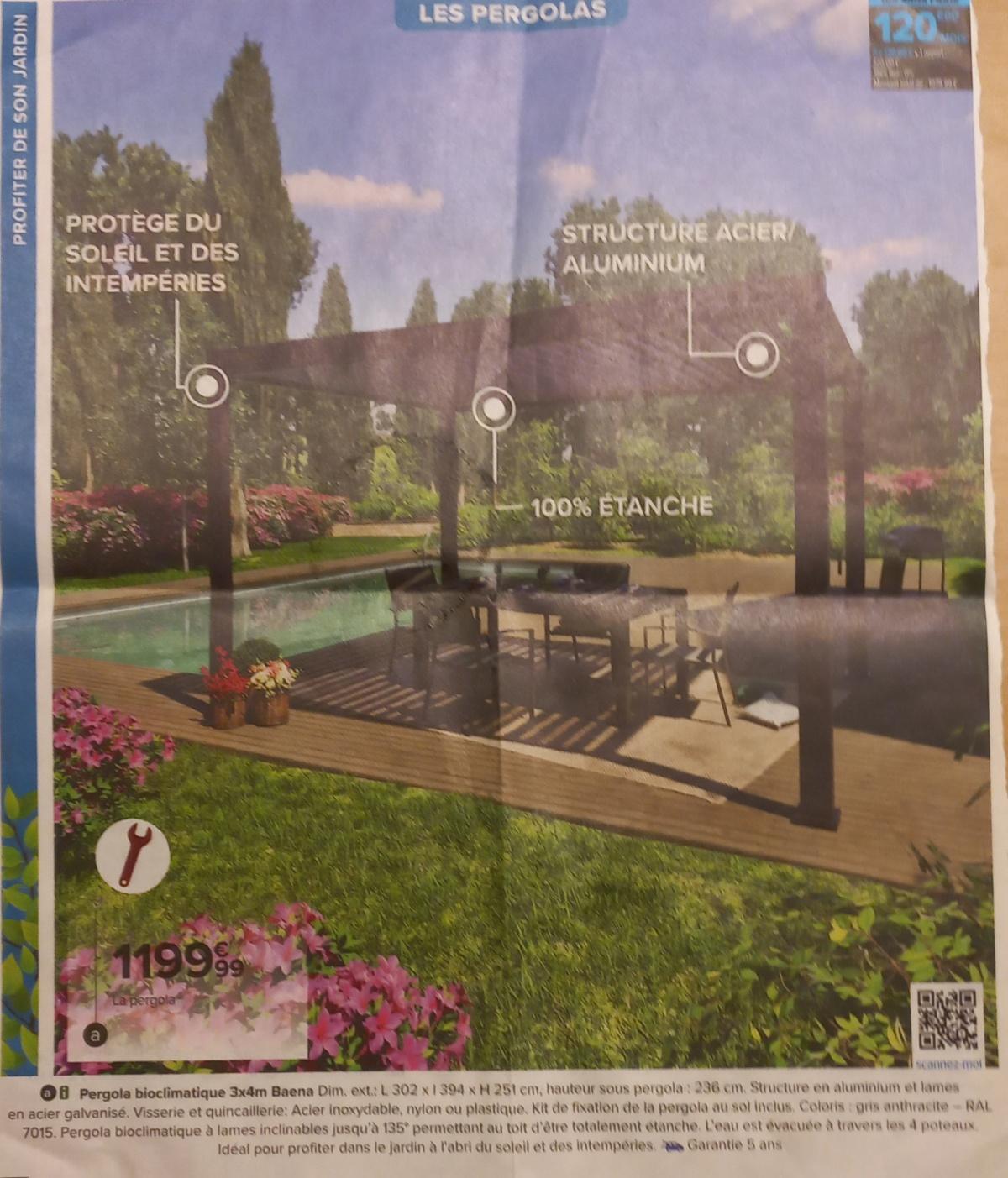 PERGOLA BIOCLIMATIQUE