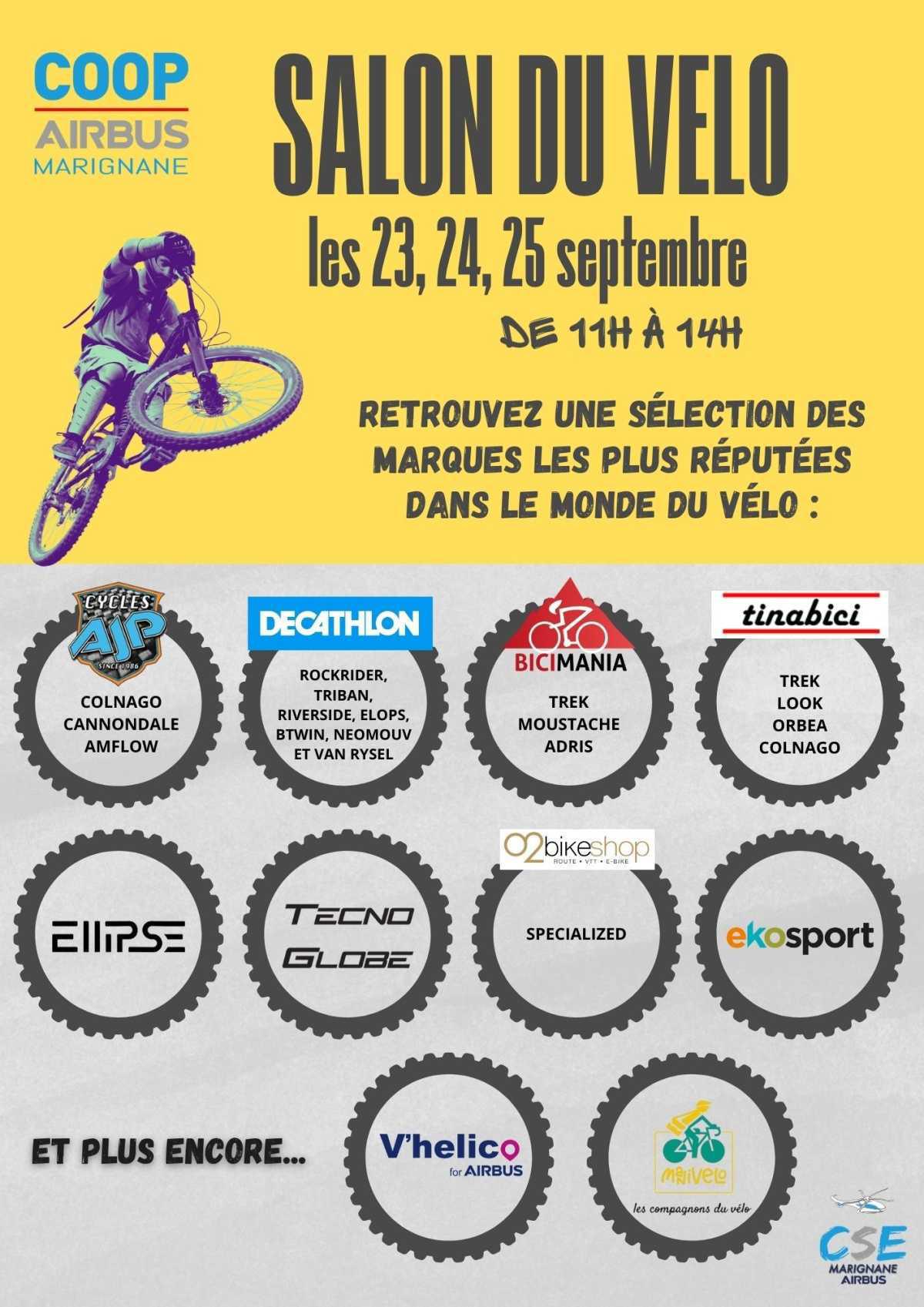 Salon du vélo les 23, 24, 25 septembre