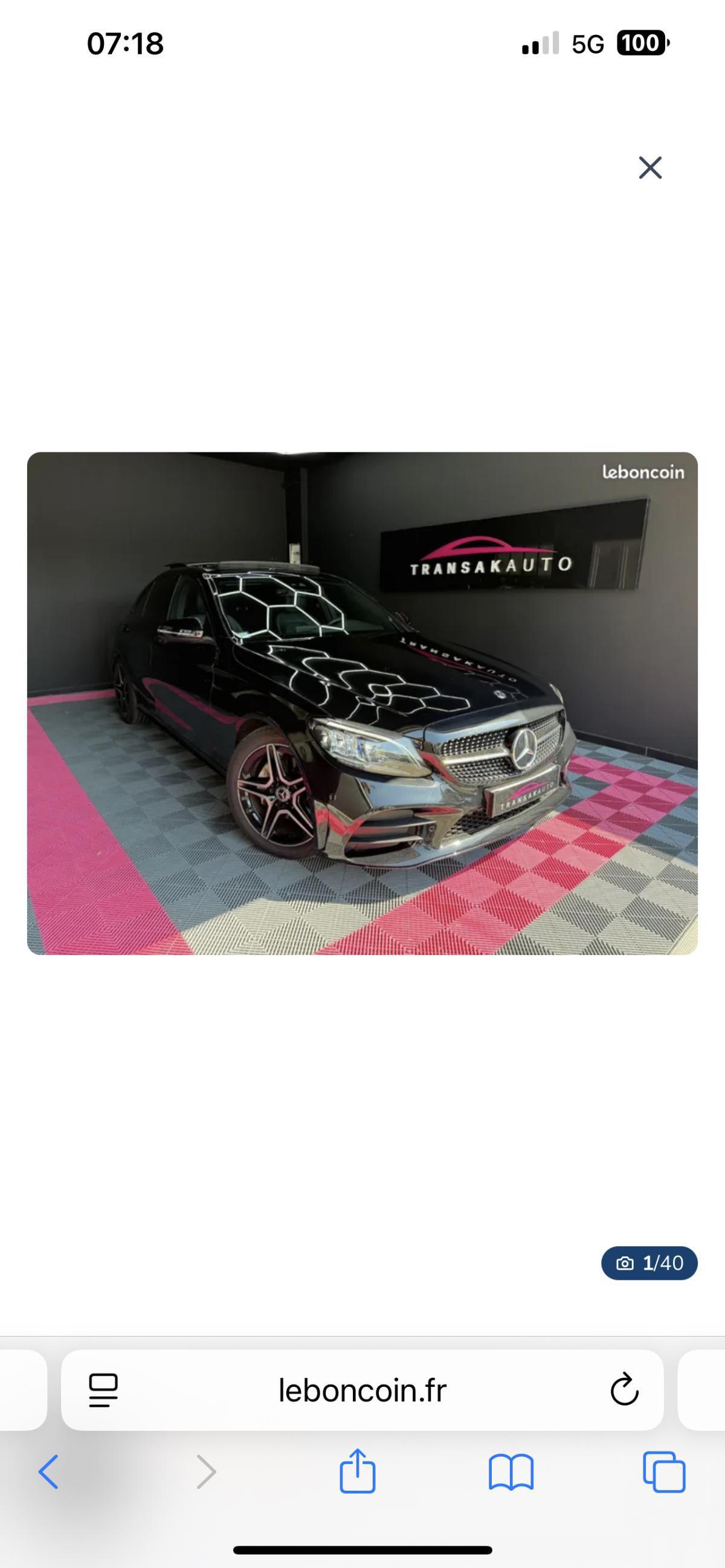 MERCEDES CLASSE C 200 d 9G-Tronic AMG Line 