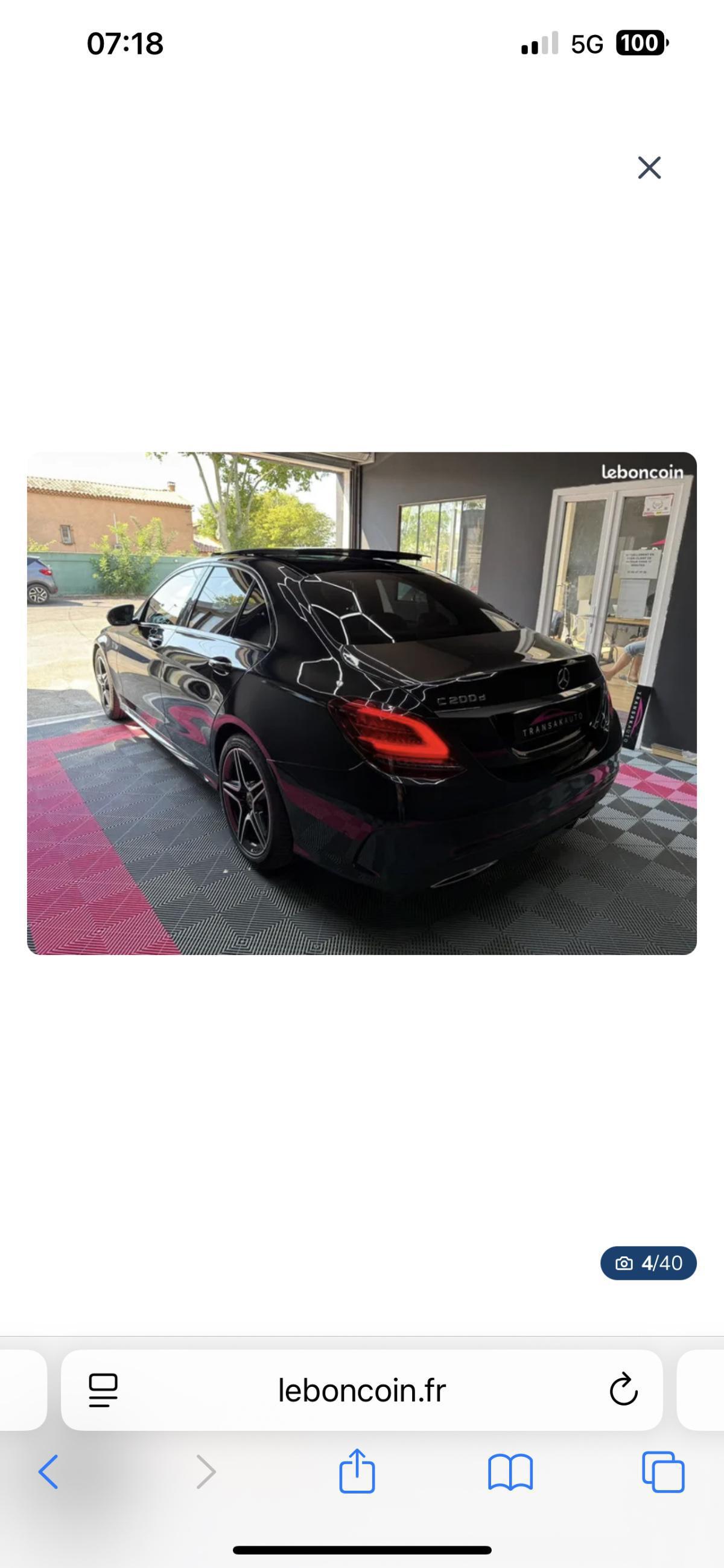 MERCEDES CLASSE C 200 d 9G-Tronic AMG Line 