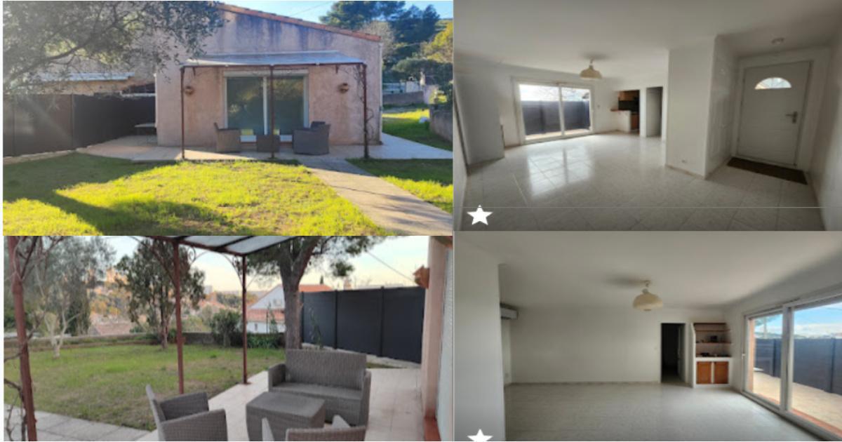  LOCATION Appart T2 rénové JARDIN