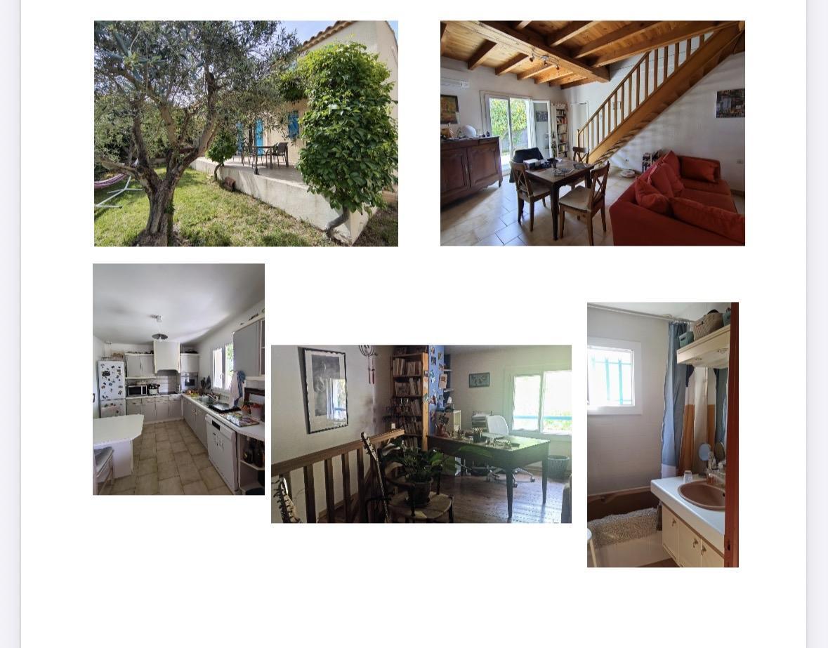 Maison Bouc Bel Air 100m2 sur 280m2 terrain