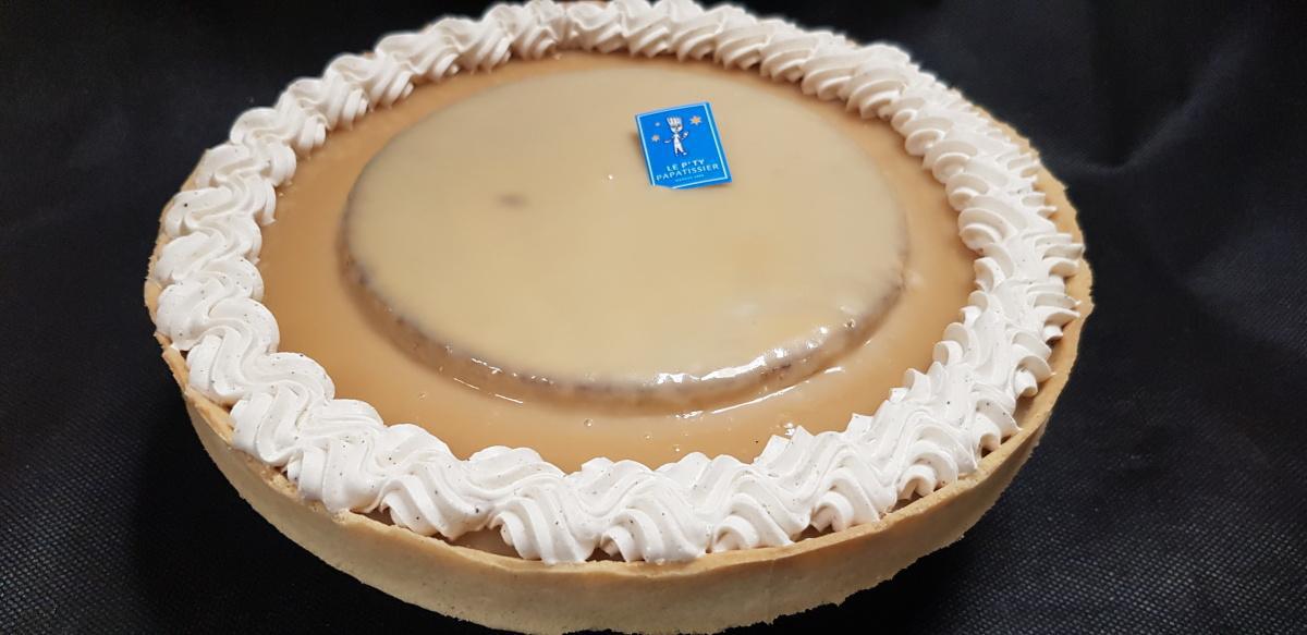 Tarte Crème Brûlée et Caramel Beurre Salé Tarte Crème Brûlée et Caramel Beurre Salé