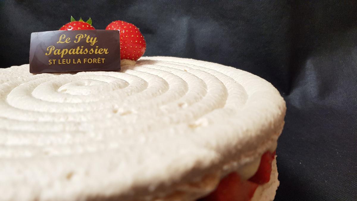 Macaron Vanille/Fraise Macaron Vanille/Fraise