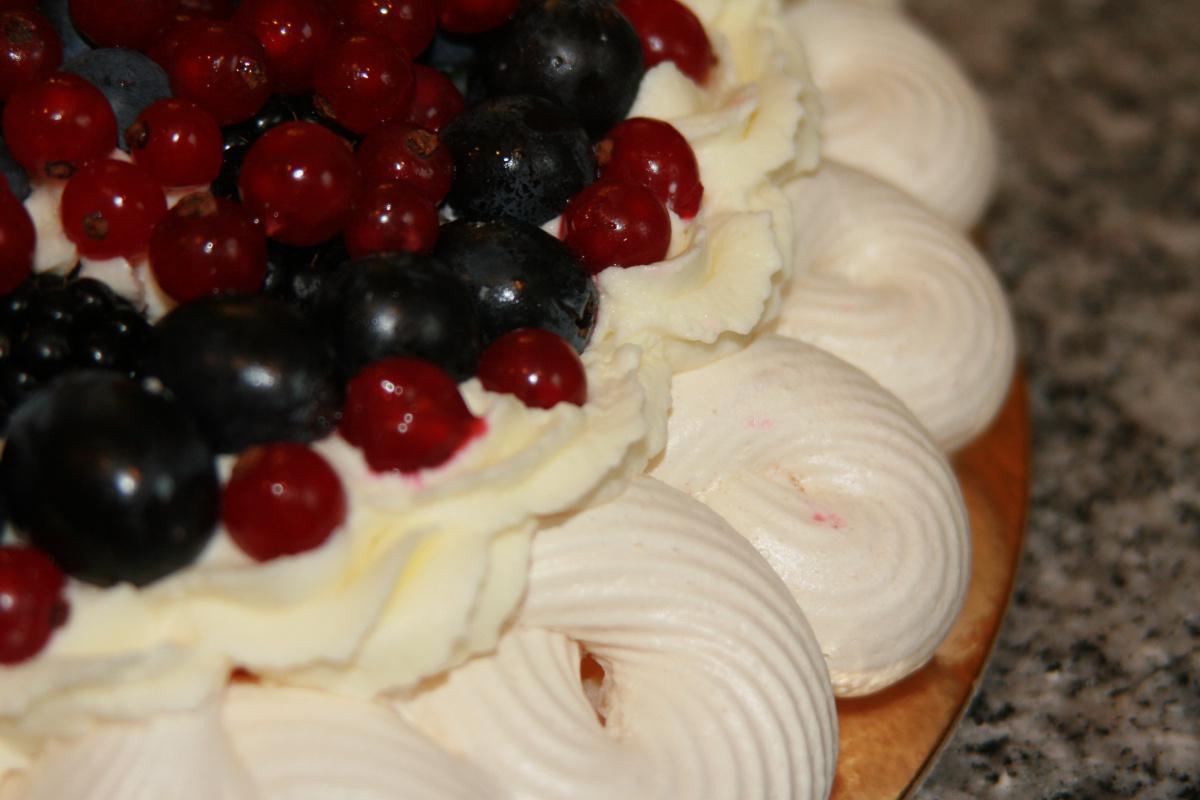 Pavlova Fraise/Framboise Pavlova Fraise/Framboise