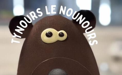 Tynours le petit ours en chocolat