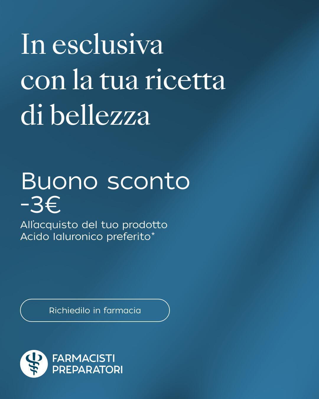 🎁 In regalo il protocollo acido ialuronico 1-day