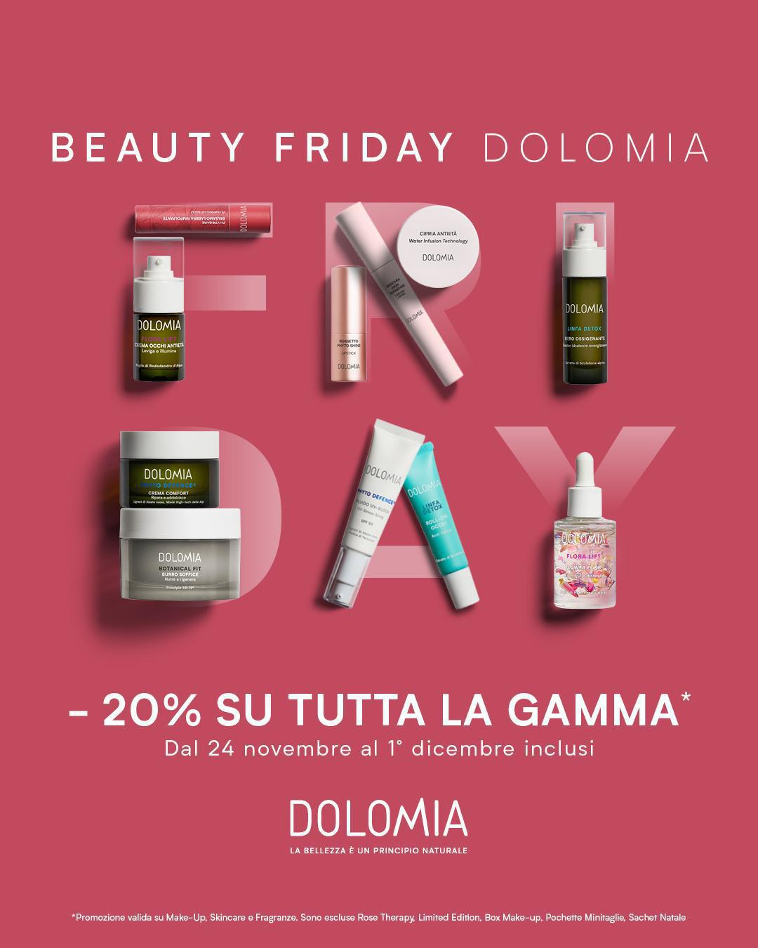 Beauty Friday Dolomia Beauty Friday Dolomia