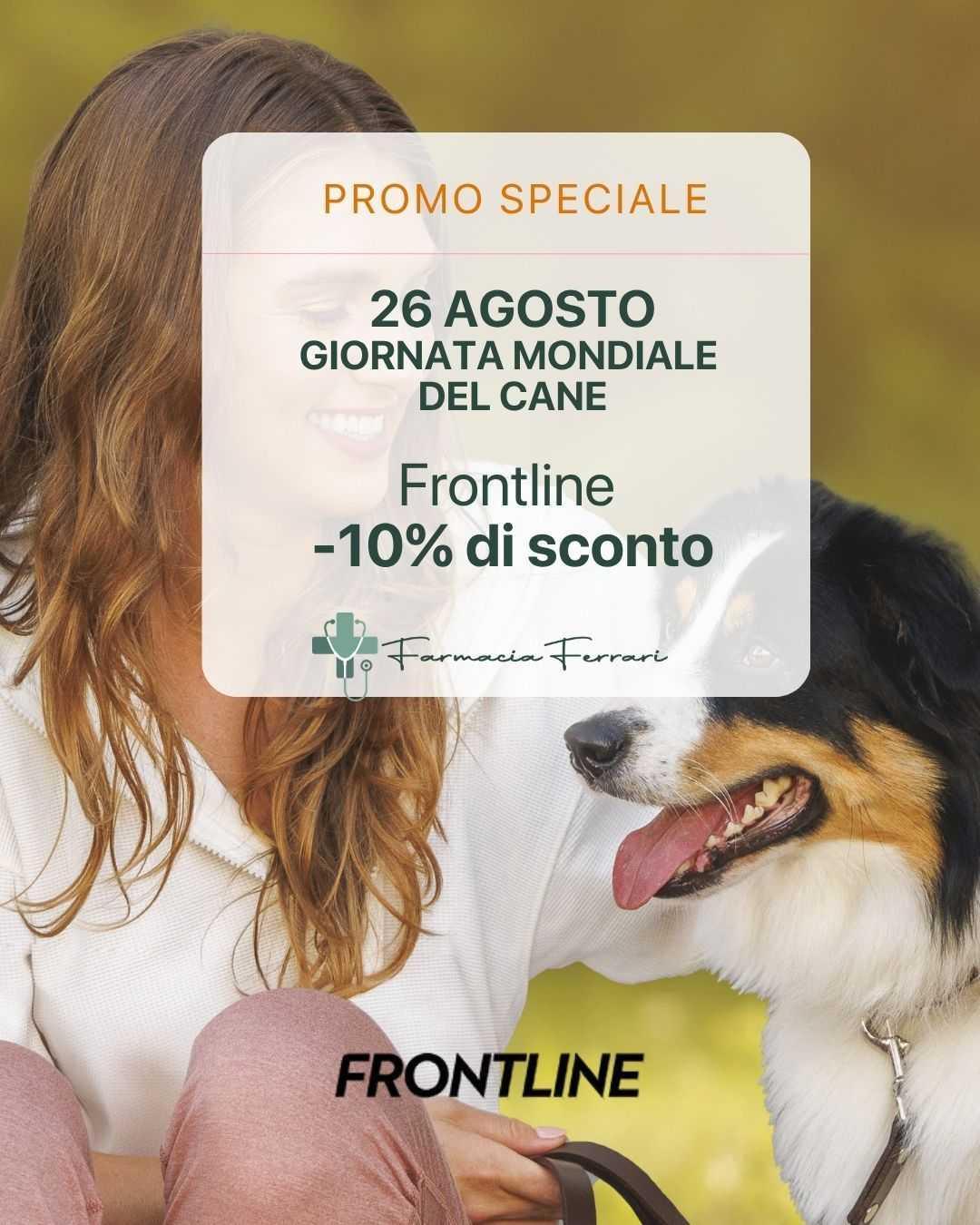 Giornata Mondiale del Cane: Frontline -10%