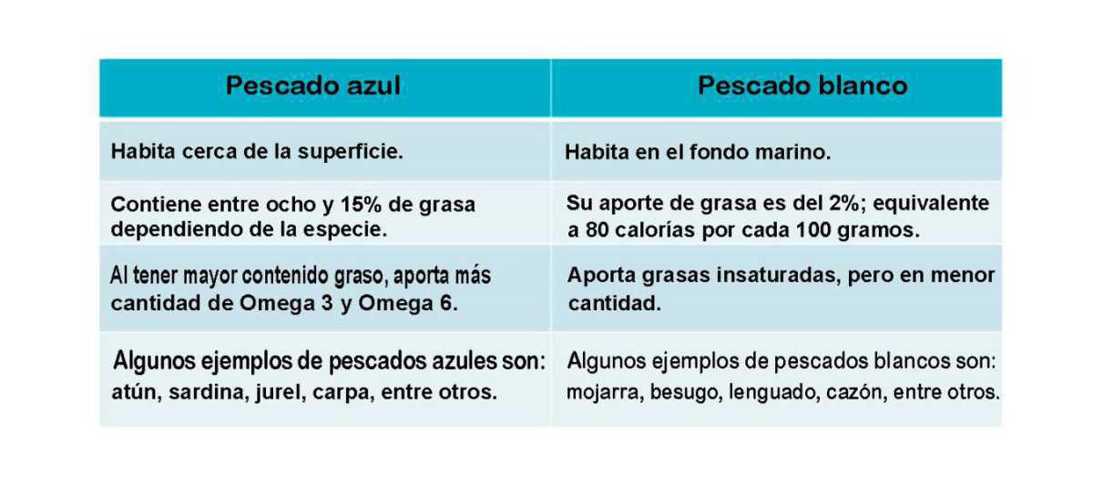 Pescado Azul o Blanco ¿Cuál es tu favorito? Pescado Azul o Blanco ¿Cuál es tu favorito?