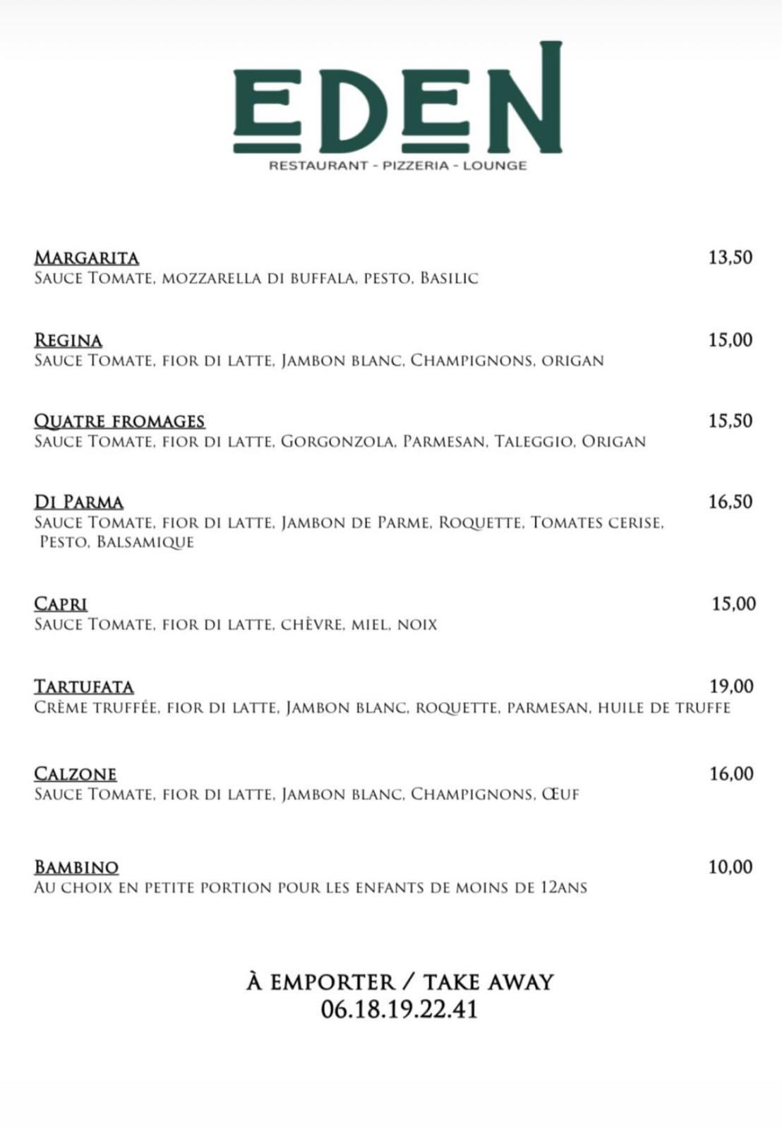 Restaurant : La Table d'Eden