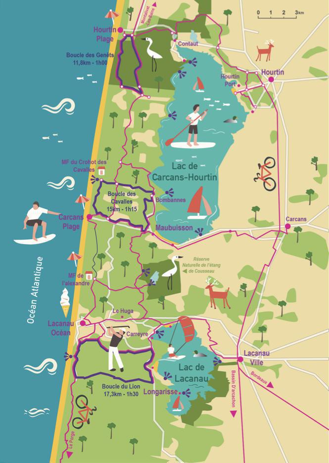 Location de vélos : LA JENNY VACANCES Location de vélos : LA JENNY VACANCES