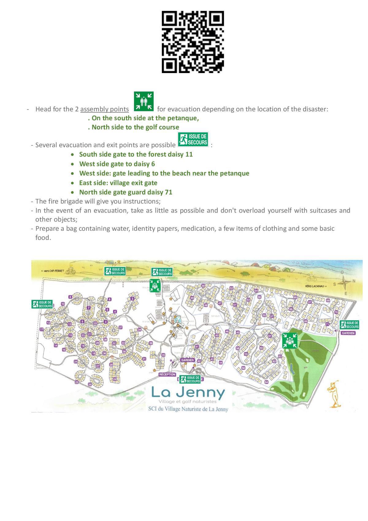 Consignes de sécurité incendie Consignes de sécurité incendie