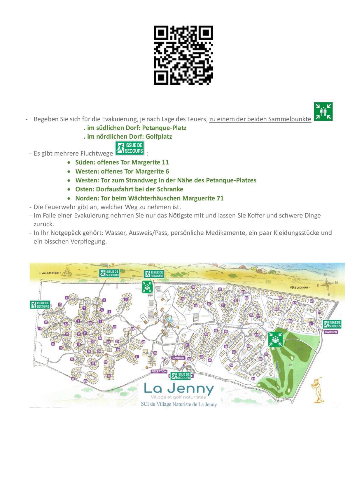 Consignes de sécurité incendie Consignes de sécurité incendie