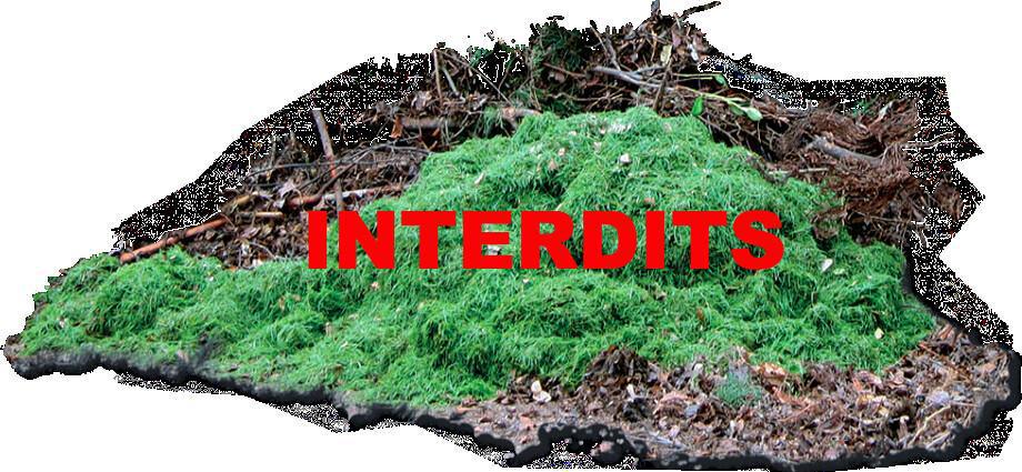 Associés : Déchets verts interdits