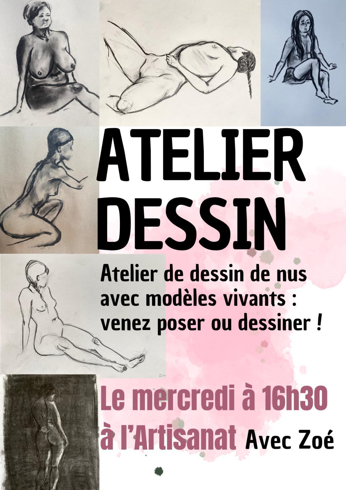 Ma jenny : Atelier dessin avec Zoé - mercredi 16h30