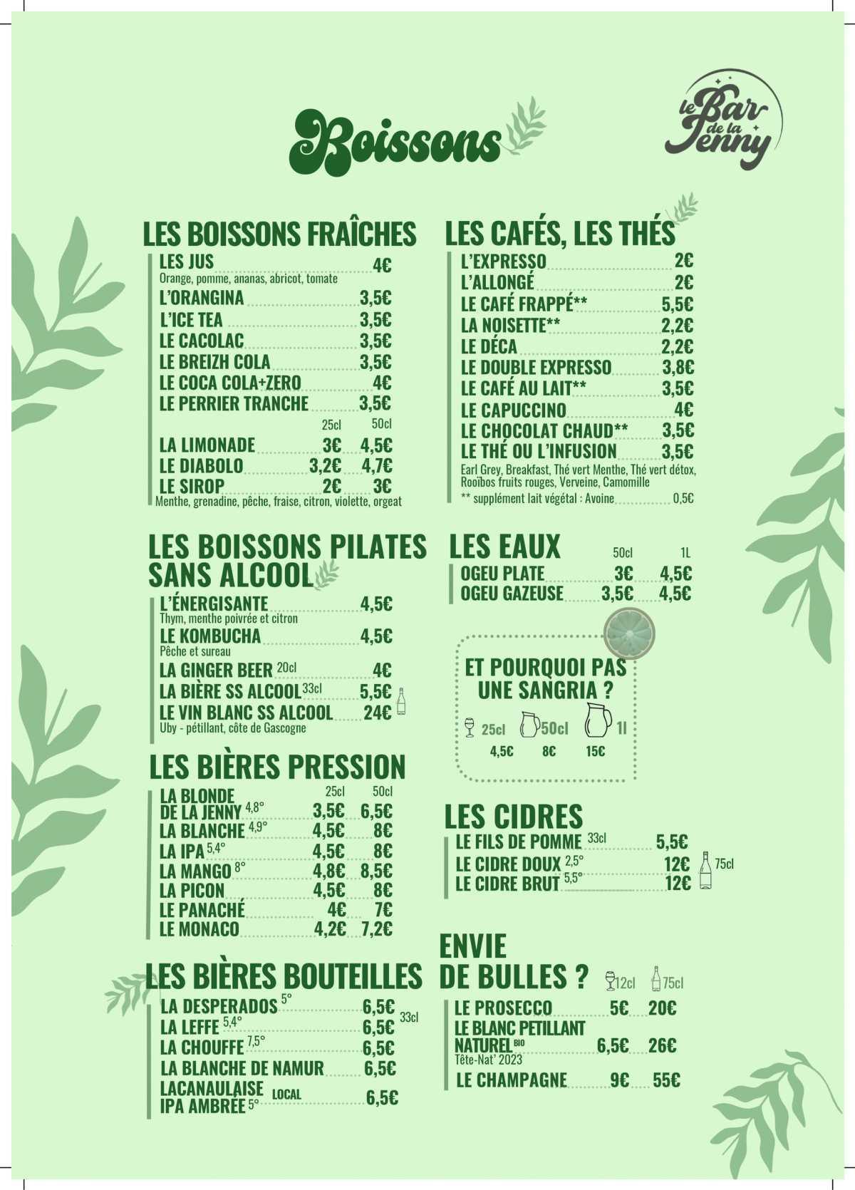 le Bar de la Jenny 2026