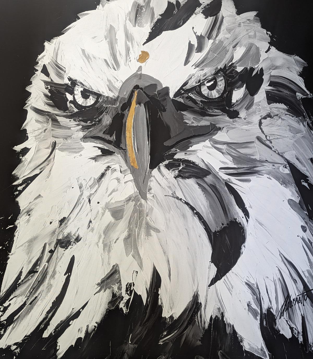 Encan silencieux - l'Aigle Barack de Mario Adornetto